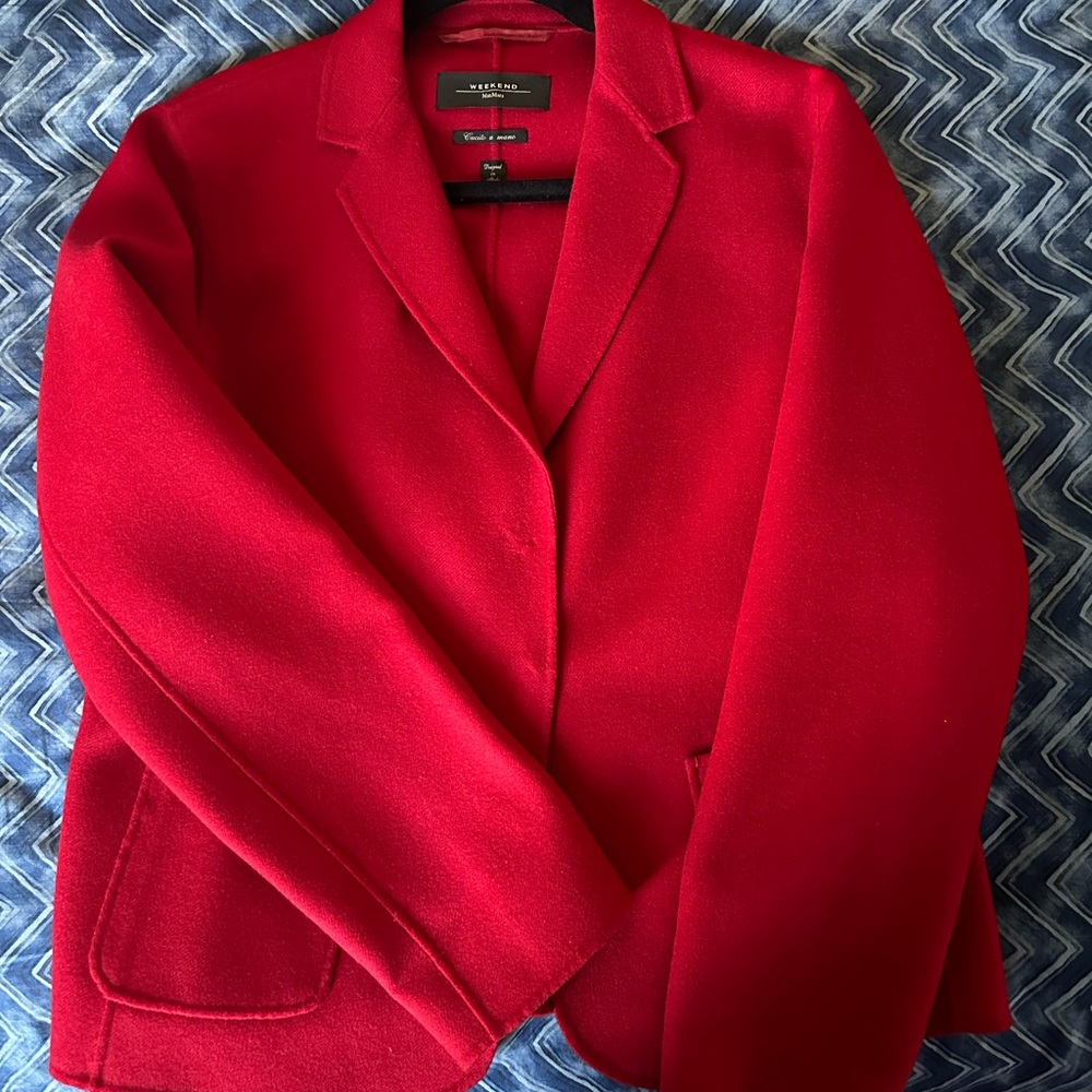 New MaxMara Weekend wool blazer . Size 10